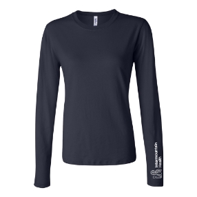 Women's Long Sleeve Navy Tee